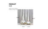Off White Charming Handcrafted Christmas Gnome - Nordic Tomte Plush Figurine for Holiday Decor(14*14*48cm) - Top-Down View