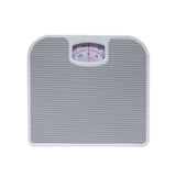 Light Gray Classic Mechanical Bathroom Scale - Battery-Free Analog Body Weight Scale with Non-Slip Platform