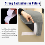 Grey New Fashion Velvet Recliner Headrest with Anti-Slip Base - Adjustable Neck Support Car Pillow - Side View