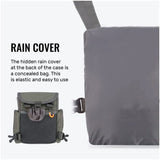 Camouflage color Hot-selling outdoor binoculars backpack - adjustable camouflage chest bag for hunting - Side View