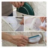 Beige Fashionable Pet Carrier Bag - Stylish Handbag for Cats and Small Dogs - Front View