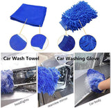 20-Piece set Ultimate Car Detailing Kit - Drill Brush & Polishing Pad Set for Car Interior, Wheels, and Exterior Cleaning