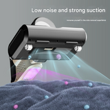 Khaki High-Power Wireless UV Sterilization Mite Removal Vacuum Cleaner - Powerful Suction and Deep Cleaning for Home Use - Top-Down View