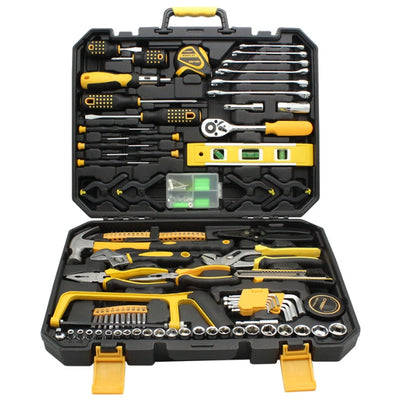 168-Piece Ultimate Hand Tool Kit - Comprehensive Household & Auto Repair Set with Socket Wrenches, Pliers, Screwdrivers & Portable Storage Case