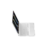 Black Magic Keyboard Case for ipad Air6/Air7 11-inch, Bluetooth Keyboard with RGB Backlight & Precision Trackpad - Top-Down View