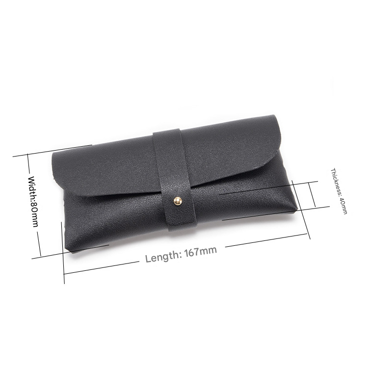 3-Pieces Pink Chic & Sleek PU Leather Soft Eyeglass Case - Protective Pouch for Sunglasses & Reading Glasses