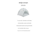 Green Premium Portable Pet Tent Bed with Cooling Mat - Breathable Foldable Outdoor Indoor Cat Dog House Shelter for Summer(Size: M)