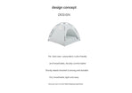 Green Premium Portable Pet Tent Bed with Cooling Mat - Breathable Foldable Outdoor Indoor Cat Dog House Shelter for Summer(Size: M)