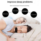 2-piece Premium Sleep Stop Snoring Strips - 30 pieces of breathable, skin-friendly tape for snoring relief, correcting mouth breathing and improving sleep - Front View