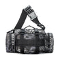 Black python pattern Tactical Outdoor Waist Bag - Durable Multi-functional Crossbody Shoulder Pack for Men & Women