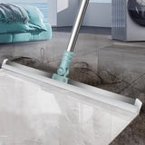 2 PCS Multi-Surface Silicone Squeegee Broom - Extendable & 180 degree Rotatable for Wet/Dry Cleaning(50cm) - Side View