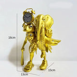 Whimsical Creature & Monster Figurine Collection - Set of Bizarre PVC Mini Toys for Desk Decor - Side View