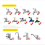 Yellow High-Pressure Car Wash Foam Gun & Hose Set - Adjustable Nozzle for Cleaning, Gardening & Pet Washing(10m) - Top-Down View