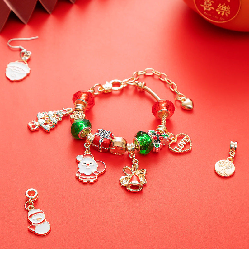 24-Day DIY Christmas Advent Calendar Jewelry Kit(RC469-1)