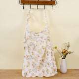 Flowers in full bloom Soft Muslin Cotton Nursing Cover - Breathable Breastfeeding Apron for Privacy