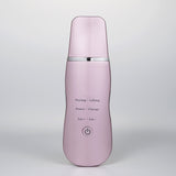 Ultrasonic Skin Scrubber - Deep Cleansing, Peeling, Lifting & Ion Infusion Facial Spatula(purple)