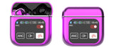 TWS Bluetooth Earbuds with 1.9 HD Touch Screen Case - ANC/ENC Noise Reduction(Purple)