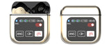 TWS Bluetooth Earbuds with 1.9 HD Touch Screen Case - ANC/ENC Noise Reduction(Champagne)
