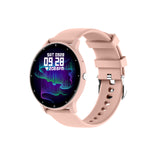 Feature-Rich Smartwatch: 1.28 HD Display  Bluetooth Calling Extensive Sports Tracking (pink)