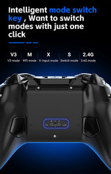 G6 Pro Wireless Gaming Controller - Hall Joysticks & Triggers, Multi-Platform, Six-Axis Gyro, Turbo & Macro(grey) - 45-Degree Angle
