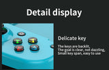 Portable Telescopic Mobile Game Controller - Bluetooth 5.0, iOS/Android/PC Compatible, 400mAh Battery(green) - Low Angle