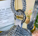 Modern Handbag - Elegant with Decorative Accents(pink) 34*16*1CM - 45-Degree Angle