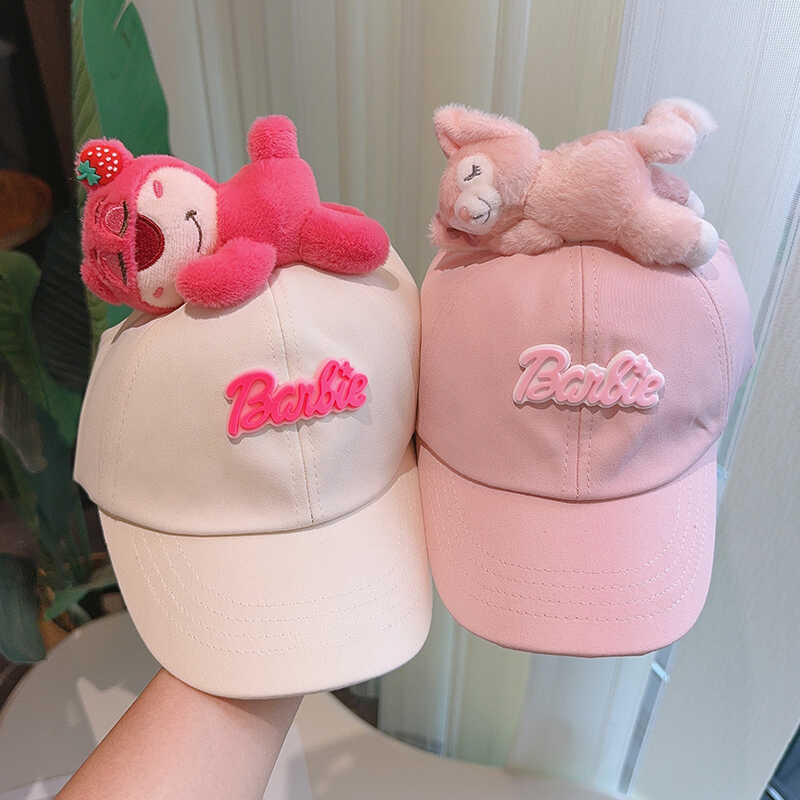 Cute Plush - Decorated Baseball Cap(black)
