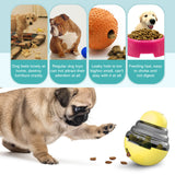 Interactive Dog Puzzle Feeder with Adjustable Food Dispensing Holes(Green) - Front View