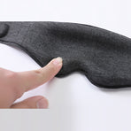 2pcs 3D Contour Blackout Sleep Mask - Ergonomic Eye Mask, Provides Total Darkness and Comfortable Sleep, Adjustable Strap(Champagne)