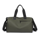 Large Capacity Travel Duffel Bag with Shoe Compartment & Wet Pocket - Multi-Purpose Gym & Weekend Bag(Green)