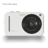 48MP Digital Camera with 16x Zoom & AF Autofocus - Full HD Vlogging Camera for Beginners & Kids(White)