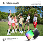 48MP Digital Camera with 16x Zoom & AF Autofocus - Full HD Vlogging Camera for Beginners & Kids(White)