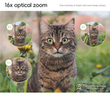 48MP Digital Camera with 16x Zoom & AF Autofocus - Full HD Vlogging Camera for Beginners & Kids(Beige) - 45-Degree Angle