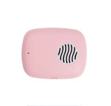 Portable UVC Toothbrush Sterilizer Case with Drying Fan - USB-C Rechargeable, 5-Minute Fast Disinfection(pink)