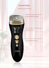 3-in-1 Facial Firming & Anti-Wrinkle Device with HIFU, RF & EMS Technology(black) - Rear View