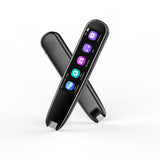 Smart AI Scan & Voice Translator Pen - 112+ Languages, Offline Mode, HD Touchscreen & Dictionary(black) - 45-Degree Angle
