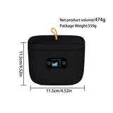 Professional Ultrasonic Cleaner with UV Light - 45000Hz for Dentures, Retainers, Jewelry & More(black)