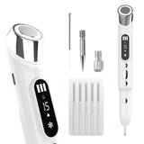 Advanced 3-in-1 Skin Care Device: 15-Level Spot Remover Pen with Hot & Cold Facial Therapy(White)
