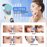 Advanced 3-in-1 Skin Care Device: 15-Level Spot Remover Pen with Hot & Cold Facial Therapy(White) - 45-Degree Angle