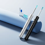 Smart Visual Ear Cleaner with HD WiFi Camera - Gentle Silicone Tips, USB-C Rechargeable Otoscope for Safe Ear Wax Removal(Black low-level version) - Front View