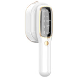 Portable Handheld Garment Steamer & Mini Iron - Smart Temperature Control, Rapid Heating & Powerful Steam for All Fabrics(White)