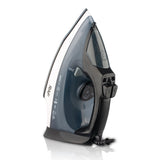 Powerful 2200W Electric Steam Iron with Ceramic Soleplate & Vertical Steam Function(blue) - Front View