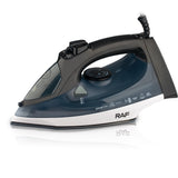 Powerful 2200W Electric Steam Iron with Ceramic Soleplate & Vertical Steam Function(blue) - Side View