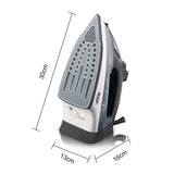 Powerful 2200W Electric Steam Iron with Ceramic Soleplate & Vertical Steam Function(green)