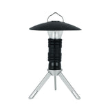 Portable Outdoor Camping Lantern with Tripod Stand, Soft Light Diffuser & USB-C Charging(black)