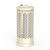 Collapsible LED Camping Lantern with 45-Hour Battery Life, USB-C Charging & Atmosphere Lighting(Khaki) - Low Angle