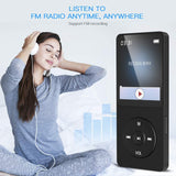 Portable Digital Music Player - Bluetooth 5.4, Hi-Fi Lossless Sound, 8GB Built-in & Expandable Storage(black 8GB) - Top-Down View