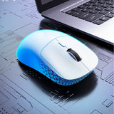 75g Ultra-Lightweight Tri-Mode Wireless Gaming Mouse - 1000Hz Polling Rate, 120-Hour Battery(white) - Front View