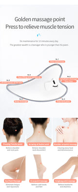 Electric Gua Sha Facial Massager with Heat, Vibration & LED Light Therapy - 4-in-1 Scraping Tool for Face Lifting, Skin Tightening & Anti-Wrinkle(