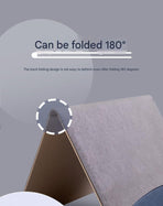 A4 PU Leather Business Portfolio with Ring Binder, Calculator & 40 Sleeves(brown)